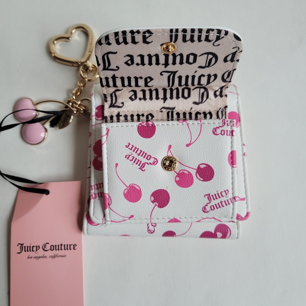 Juicy Couture Pink and White Cherry Wallet - Picture 6 of 14